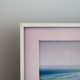 The fake matte looks very fake and, for some reasons, fields of white always look a little pink.
